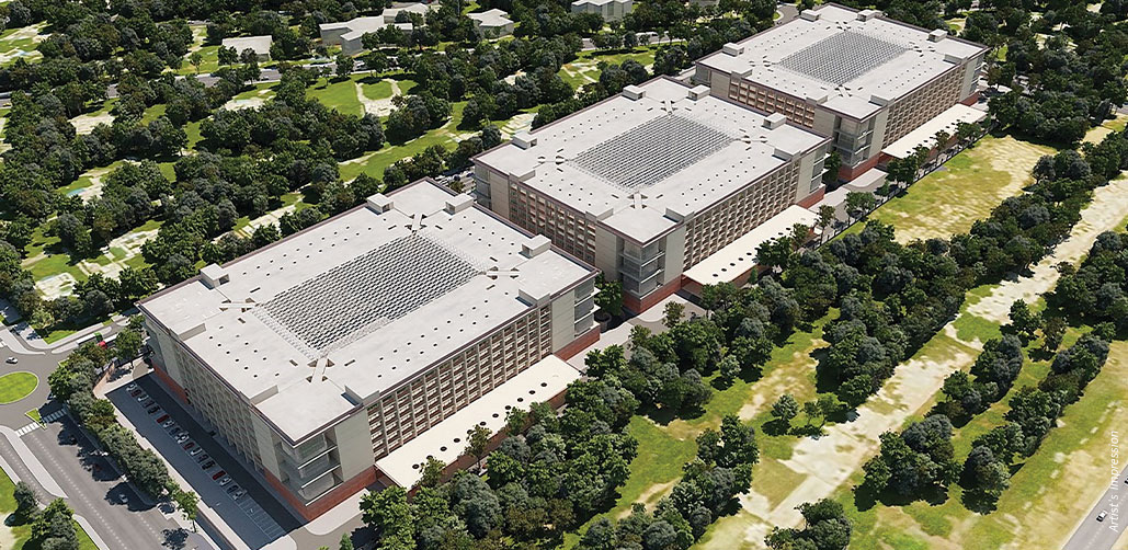 L&T Construction - Basement ventilation at Common Central Secretariat, Central Vista